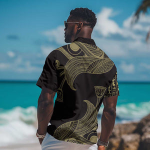 Afro Egypt Hawaiian Shirt Horus Eyes Egyptian God