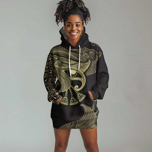 Afro Egypt Hoodie Dress Horus Eyes Egyptian God