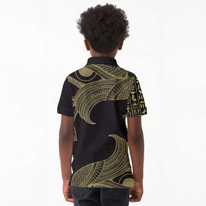 Afro Egypt Kid Polo Shirt Horus Eyes Egyptian God