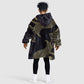 Afro Egypt Kid Wearable Blanket Hoodie Horus Eyes Egyptian God