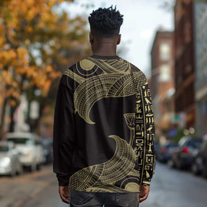 Afro Egypt Long Sleeve Shirt Horus Eyes Egyptian God