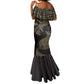 Afro Egypt Mermaid Dress Horus Eyes Egyptian God