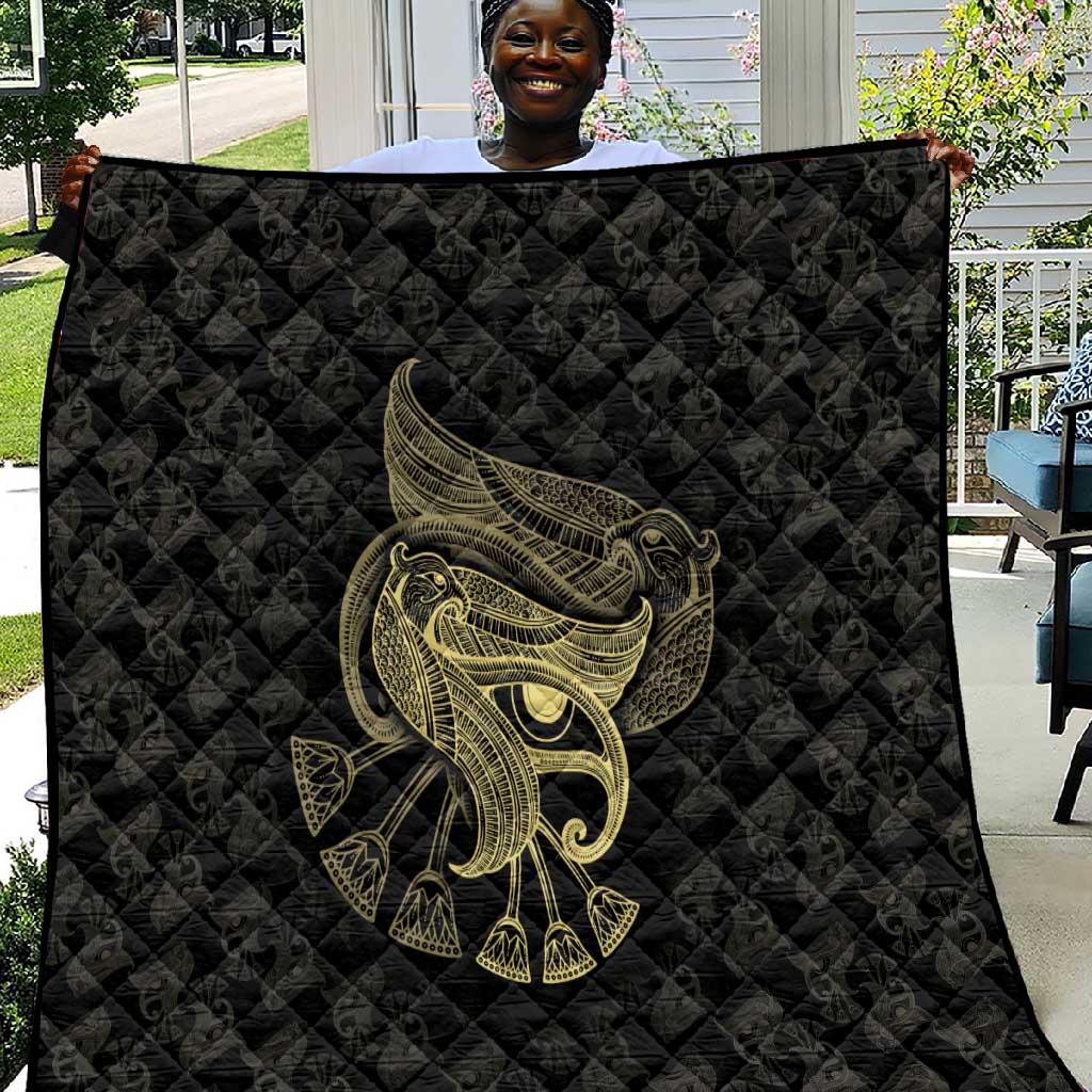 Afro Egypt Quilt Horus Eyes Egyptian God