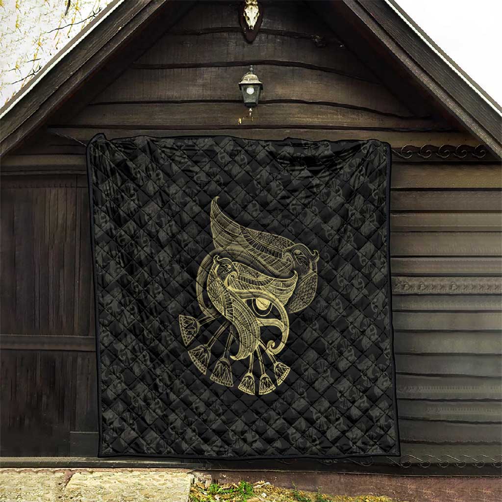 Afro Egypt Quilt Horus Eyes Egyptian God