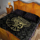 Afro Egypt Quilt Bed Set Horus Eyes Egyptian God