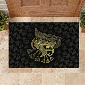 Afro Egypt Rubber Doormat Horus Eyes Egyptian God