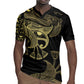 Afro Egypt Rugby Jersey Horus Eyes Egyptian God