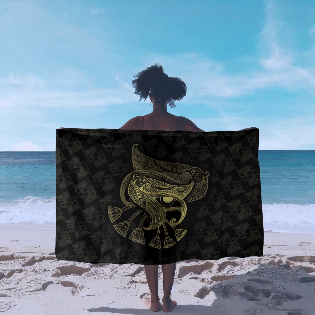 Afro Egypt Sarong Horus Eyes Egyptian God