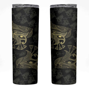Afro Egypt Skinny Tumbler Horus Eyes Egyptian God