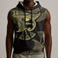 Afro Egypt Sleeveless Hoodie Horus Eyes Egyptian God - African Pride