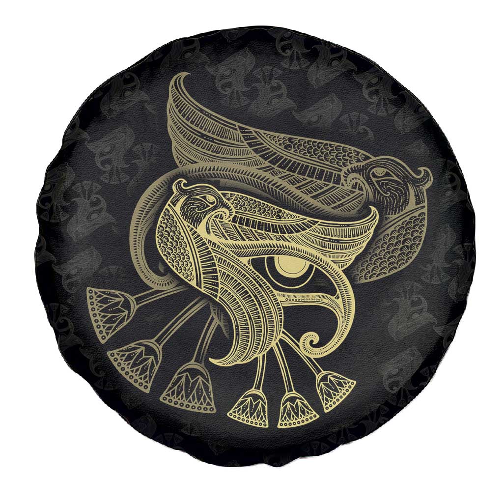 Afro Egypt Spare Tire Cover Horus Eyes Egyptian God
