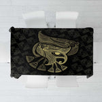 Afro Egypt Tablecloth Horus Eyes Egyptian God