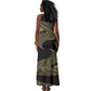 Afro Egypt Tank Maxi Dress Horus Eyes Egyptian God