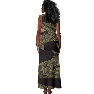 Afro Egypt Tank Maxi Dress Horus Eyes Egyptian God