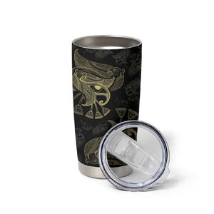 Afro Egypt Tumbler Cup Horus Eyes Egyptian God