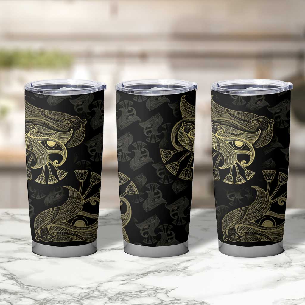 Afro Egypt Tumbler Cup Horus Eyes Egyptian God