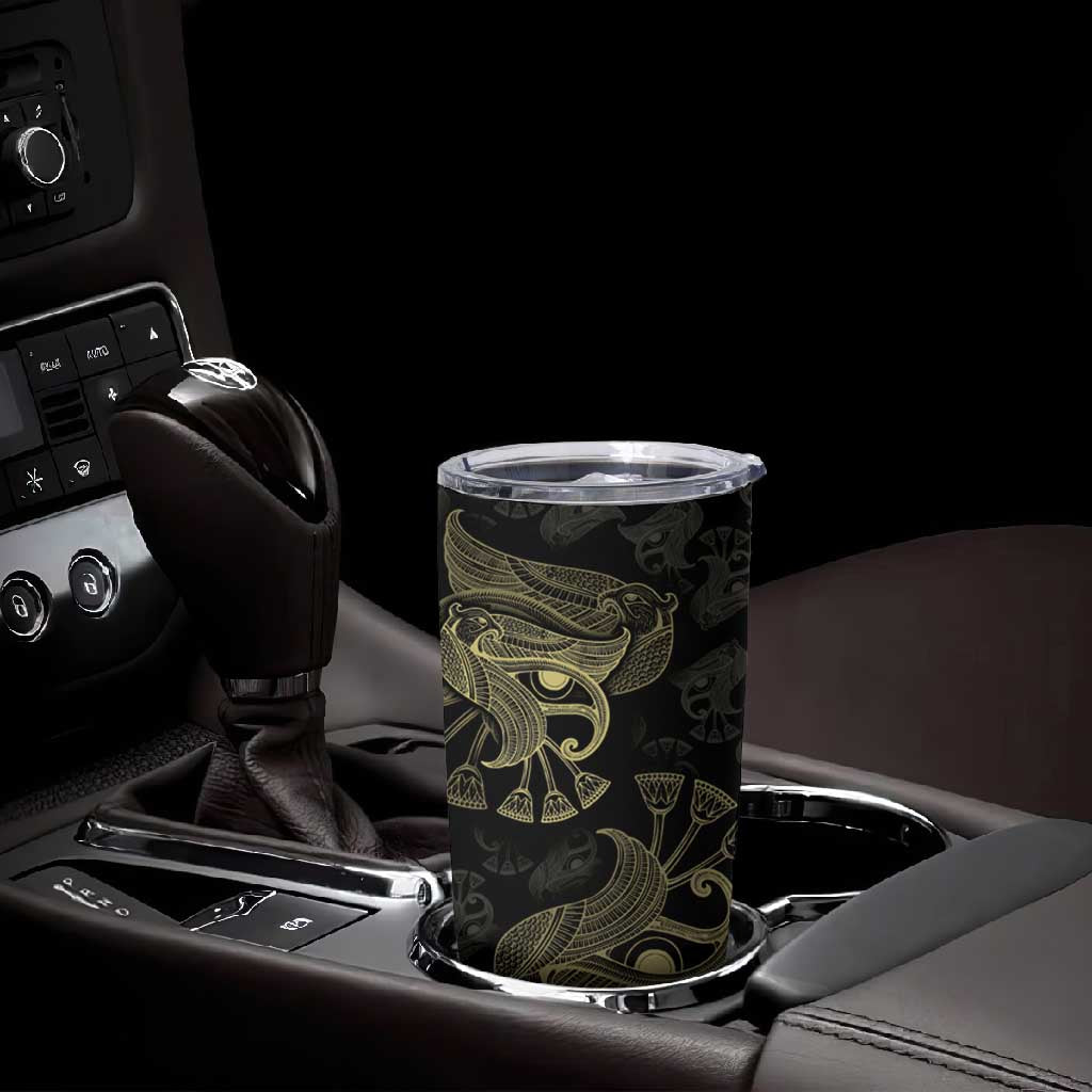 Afro Egypt Tumbler Cup Horus Eyes Egyptian God