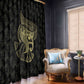 Afro Egypt Window Curtain Horus Eyes Egyptian God