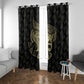 Afro Egypt Window Curtain Horus Eyes Egyptian God