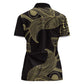 Afro Egypt Women Polo Shirt Horus Eyes Egyptian God