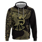 Afro Egypt Zip Hoodie Horus Eyes Egyptian God