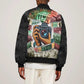 African American Civil Rights Leaders Bomber Jacket Heritage in Frames Photography