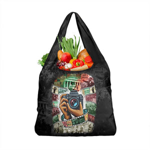 African American Civil Rights Leaders Grocery Bag Heritage in Frames Photography