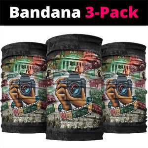 African American Civil Rights Leaders Neck Gaiter Heritage in Frames Photography DT03