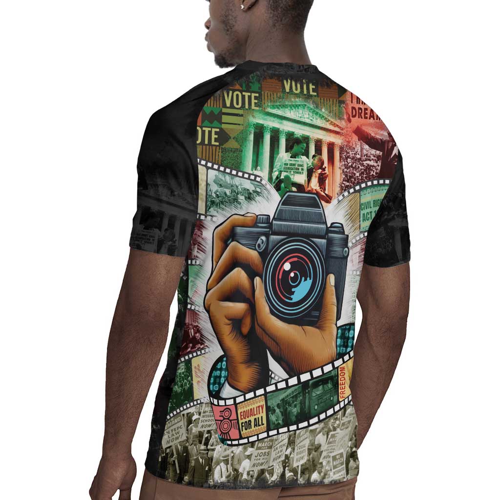 African American Civil Rights Leaders Rugby Jersey Heritage in Frames Photography