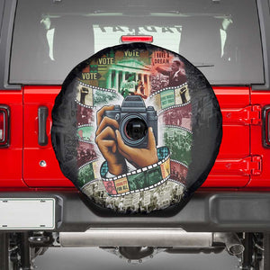 African American Civil Rights Leaders Spare Tire Cover Heritage in Frames Photography