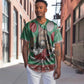 African Birthday Boy Jesus Baseball Jersey Afro Christmas