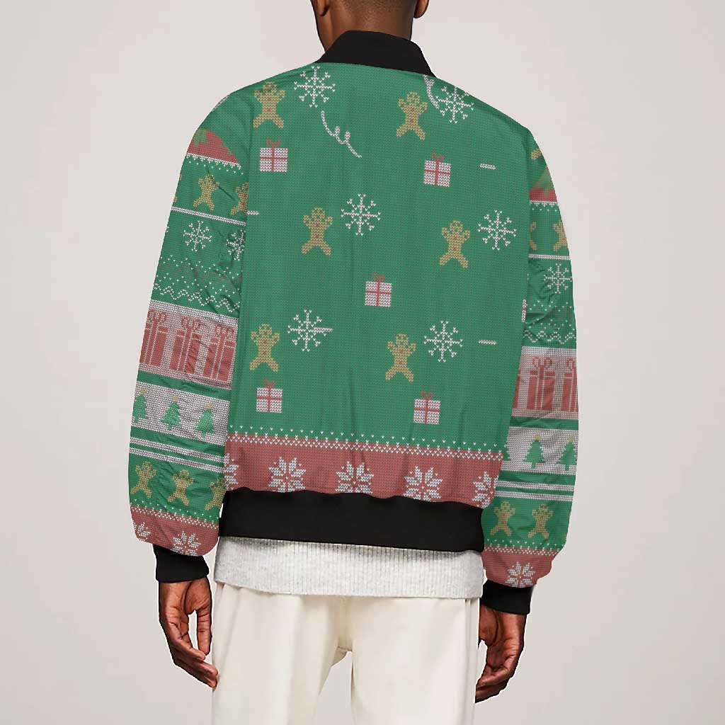 African Birthday Boy Jesus Bomber Jacket Afro Christmas
