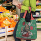 African Birthday Boy Jesus Grocery Bag Afro Christmas