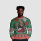 African Birthday Boy Jesus Ugly Christmas Sweater Afro Christmas
