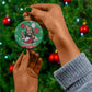 African Birthday Boy Jesus Ceramic Ornament Afro Christmas DT03