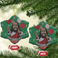 African Birthday Boy Jesus Ceramic Ornament Afro Christmas DT03