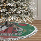 African Birthday Boy Jesus Tree Skirt Afro Christmas