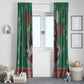 African Birthday Boy Jesus Window Curtain Afro Christmas