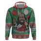 African Birthday Boy Jesus Zip Hoodie Afro Christmas