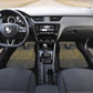 Personalized Black and Gold Lion Africa Car Mats