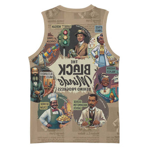 Africa Black Invention Basketball Jersey The Black Minds Behind Progress - African Pride