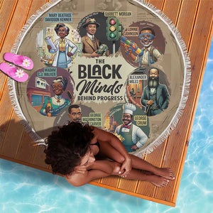 Africa Black Invention Beach Blanket The Black Minds Behind Progress