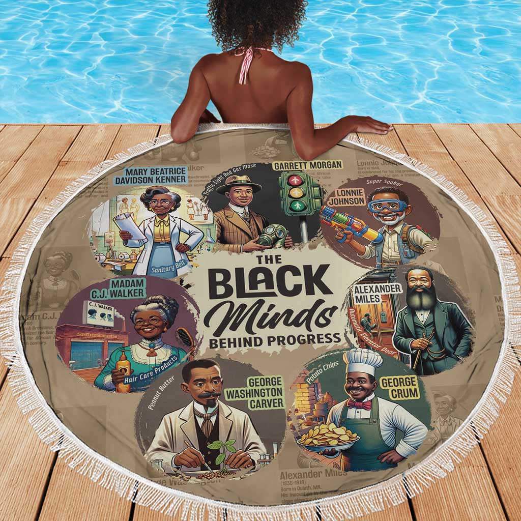 Africa Black Invention Beach Blanket The Black Minds Behind Progress