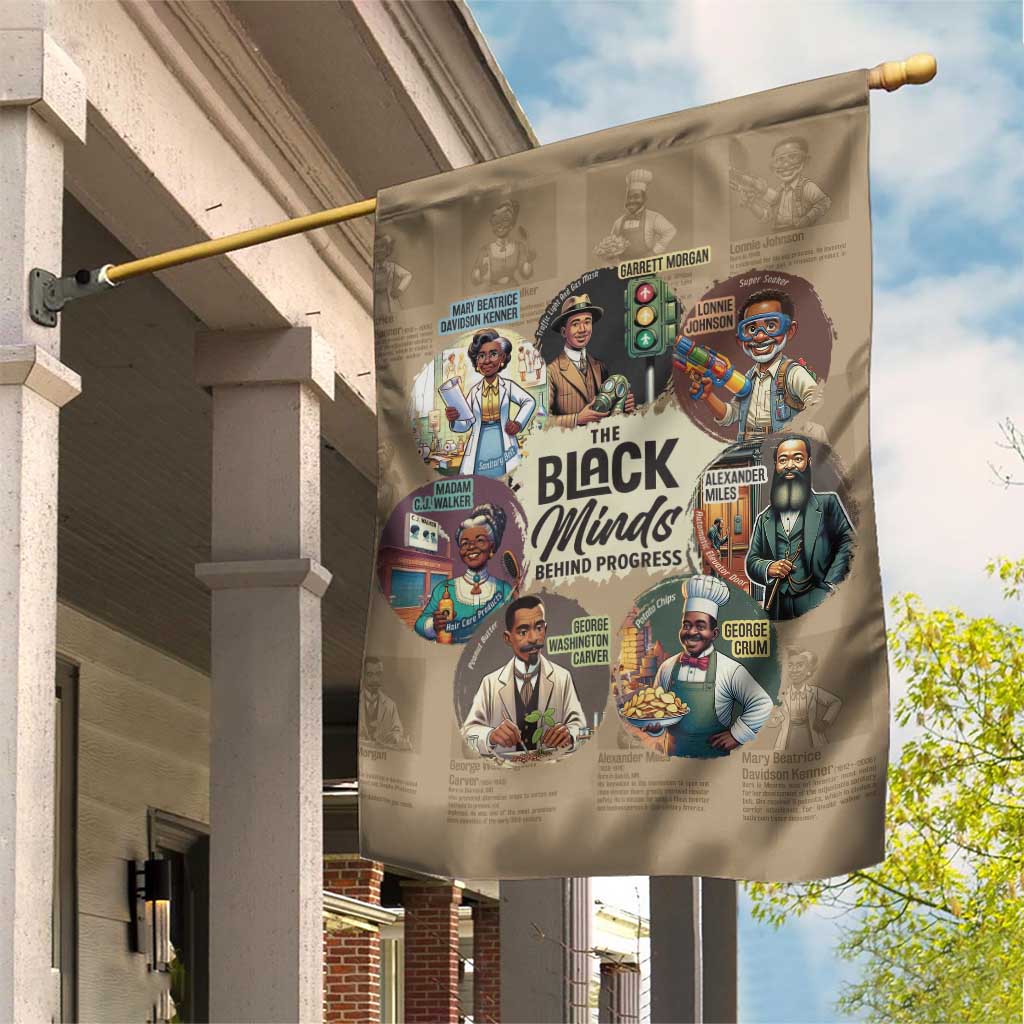 Africa Black Invention Garden Flag The Black Minds Behind Progress by ...