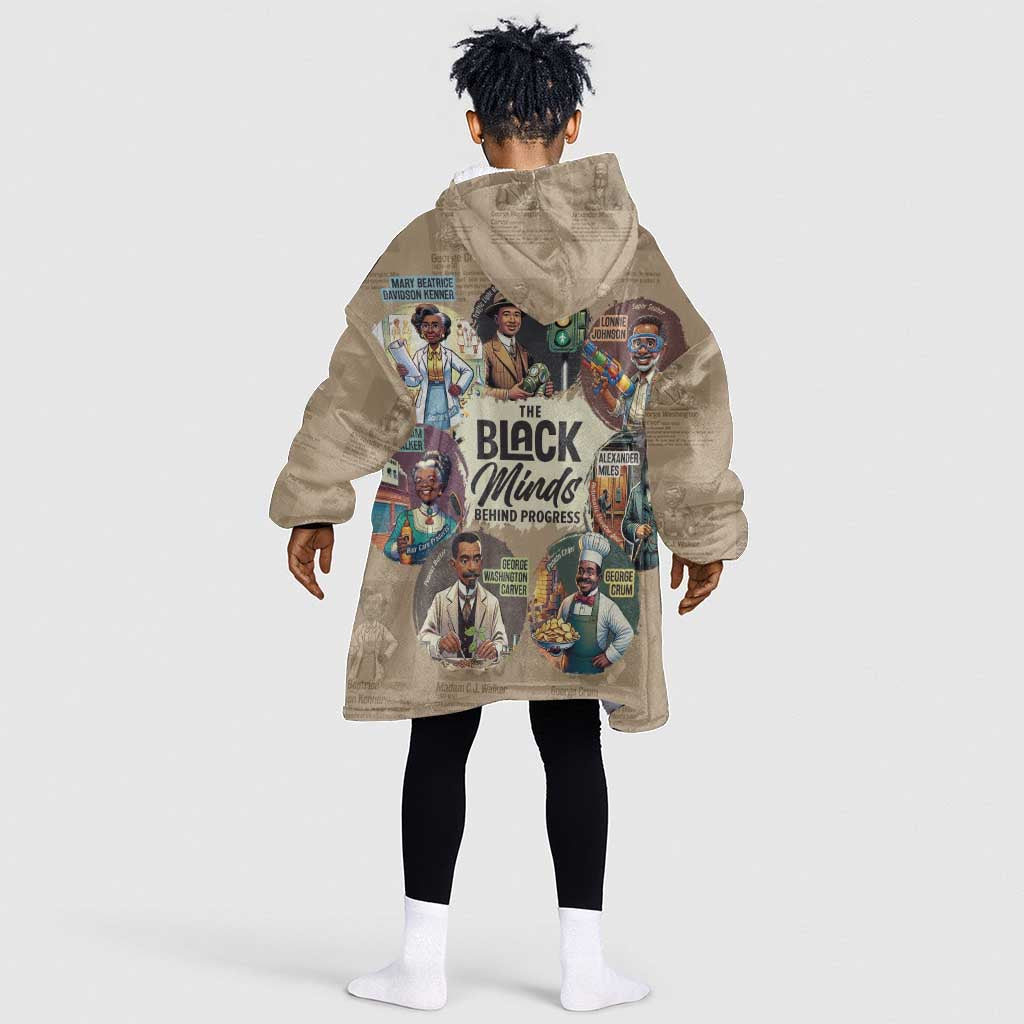 Africa Black Invention Kid Wearable Blanket Hoodie The Black Minds Behind Progress