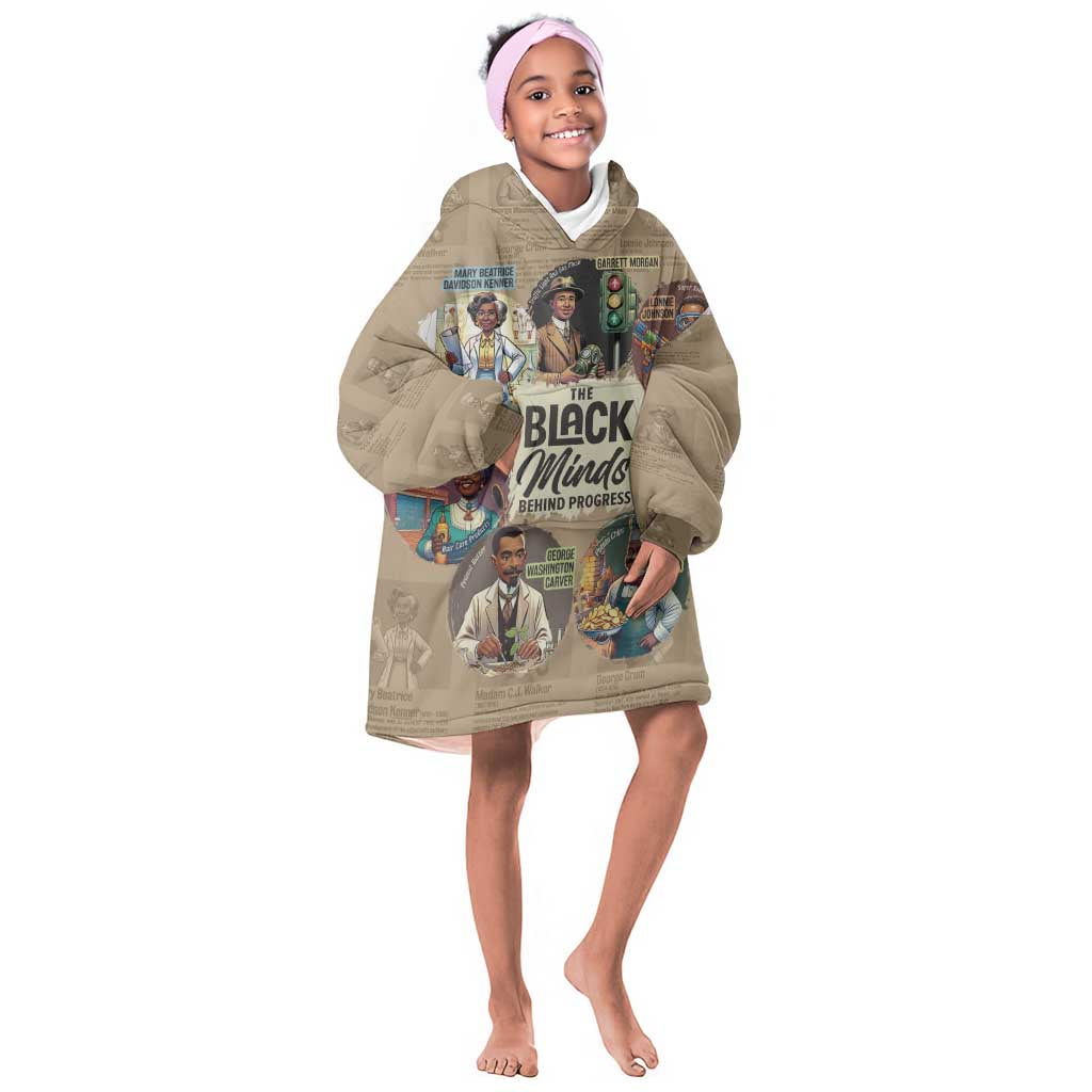 Africa Black Invention Kid Wearable Blanket Hoodie The Black Minds Behind Progress