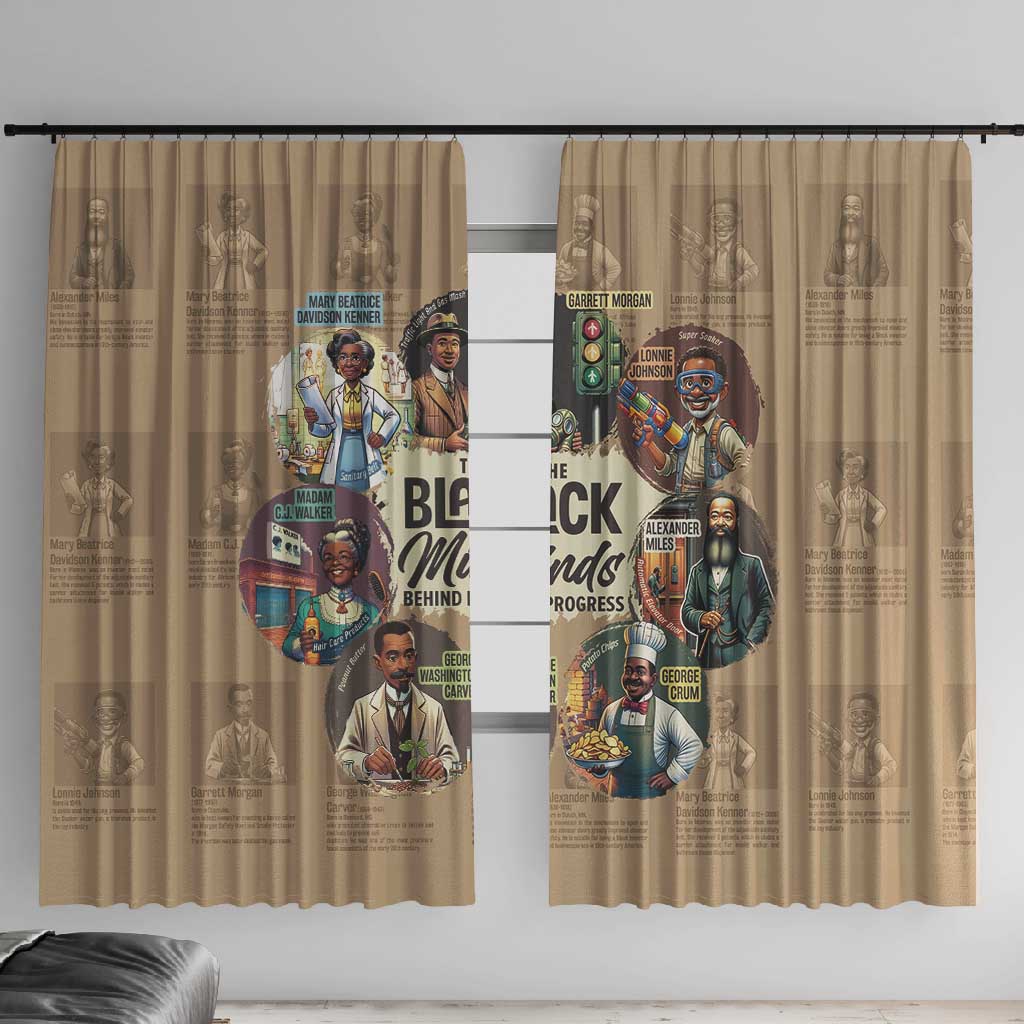 Africa Black Invention Window Curtain The Black Minds Behind Progress