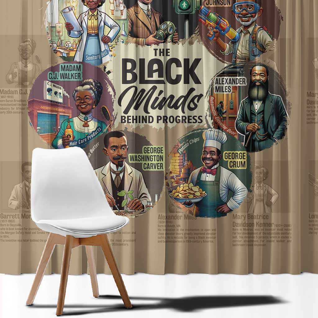 Africa Black Invention Window Curtain The Black Minds Behind Progress
