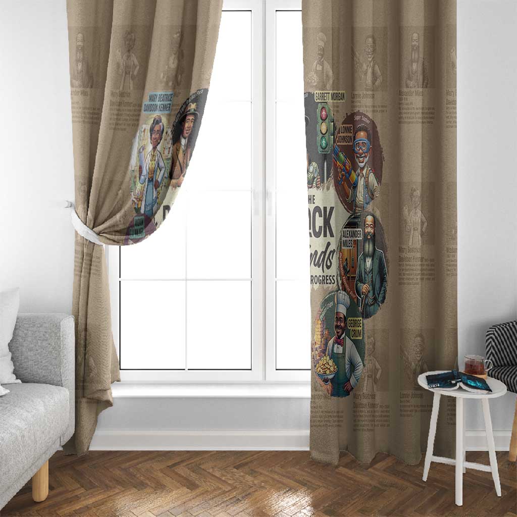 Africa Black Invention Window Curtain The Black Minds Behind Progress