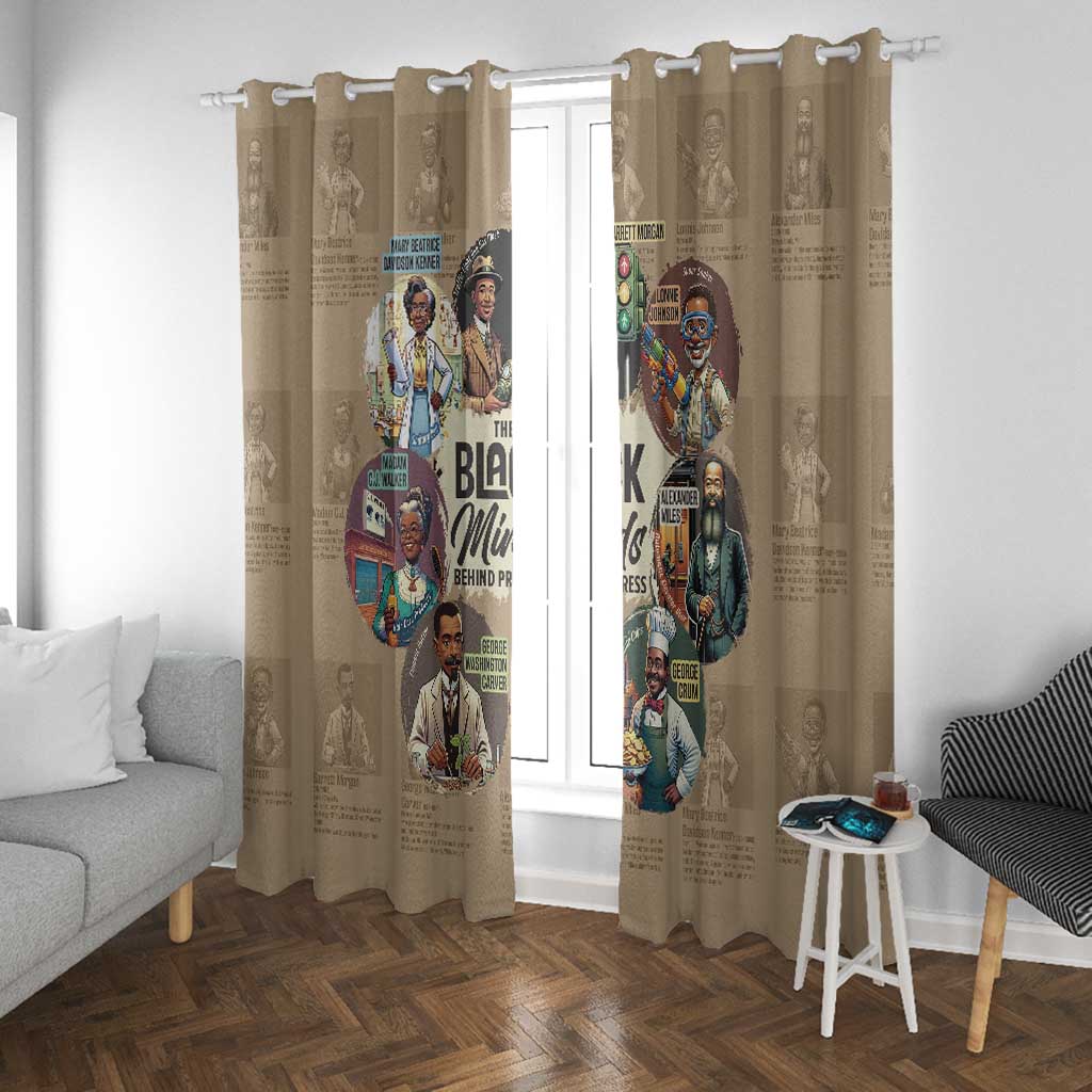 Africa Black Invention Window Curtain The Black Minds Behind Progress
